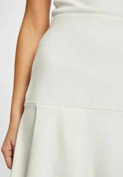 MORGAN Vita Alta Con Volant - Gonna A Campana - Bianco -Vendite ESPRIT 01d911005d514b28bb366662f968b369