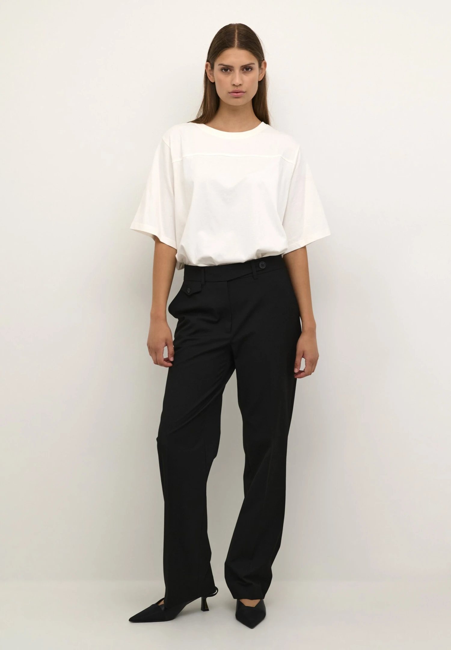 Amandakb TeeT-Shirt BasicEgret Donna T-shirt E Top KS821D02L-A12 2 Amandakb TeeT-Shirt BasicEgret Donna T-shirt E Top KS821D02L-A12 - immagine 2