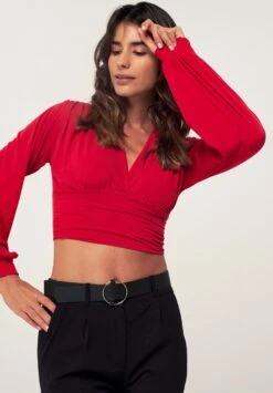 Long Sleeve ShirredCamicettaRed Donna Camicie E Bluse H6621E00E-G11 11 Long Sleeve ShirredCamicettaRed Donna Camicie E Bluse H6621E00E-G11 -Vendite ESPRIT 050b69c5177347e6945d600adb5446de