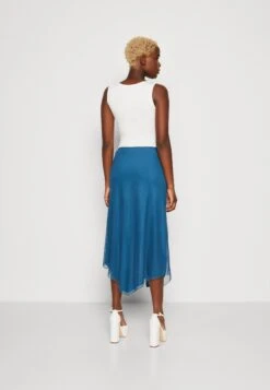 Wal G Roro Midi Skirt - Gonna A Tubino - Dark Teal Blue -Vendite ESPRIT 05c54073c4c04a73968bd466cbc5375e