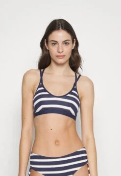 ESPRIT Brela_Par Padded Stripe - Bikini Pezzo Sopra - Navy