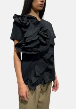 Balze RouchesT-Shirt Con StampaNero Donna T-shirt E Top H5U21D00C-Q11 -Vendite ESPRIT 073982ab7210490b9ac64f332b55848b