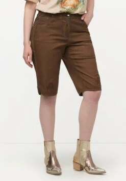 Ulla Popken Bermuda Mandy Used - Shorts - Nussbraun
