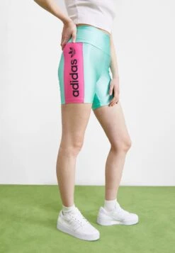 Adidas Originals High ShineLeggingsEasy Green Donna Shorts AD121S0BE-M11