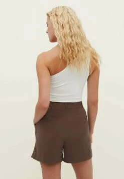 Stradivarius Smart With Darts - Shorts - Brown -Vendite ESPRIT 10d222b90436459db728a6d7e52178a4