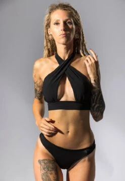 Cross - Bikini Pezzo Sopra - Black