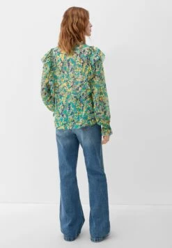 QS By S.Oliver Mit Rüschen CamicettaRoyalblau Donna Camicie E Bluse QS121E0QZ-K11 -Vendite ESPRIT 1673e9d3e9714de08b889b84d91709fc