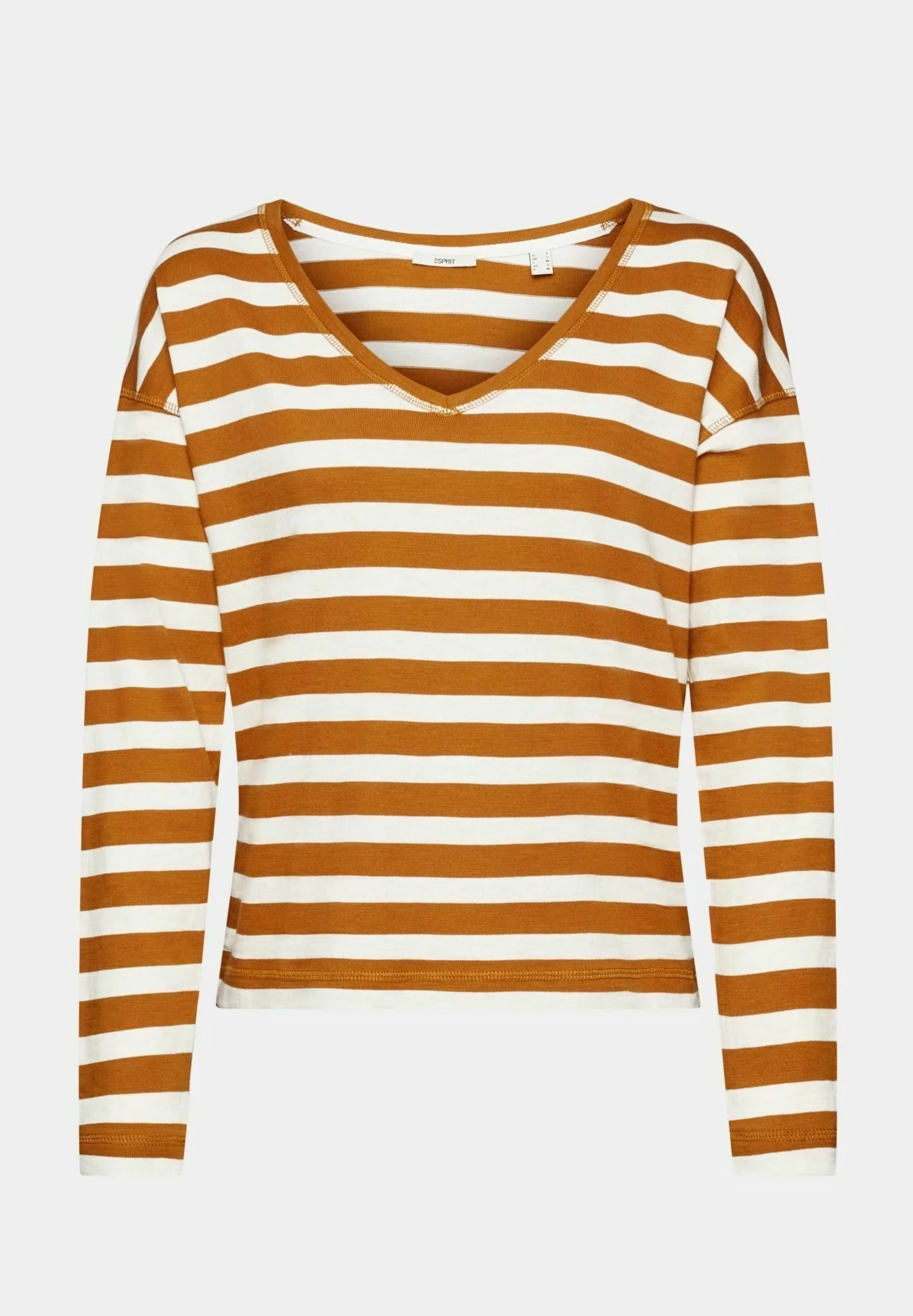 ESPRIT Maglietta A Manica LungaCaramel Donna T-shirt E Top ES121D2FW-O11 8 ESPRIT Maglietta A Manica LungaCaramel Donna T-shirt E Top ES121D2FW-O11 - immagine 8