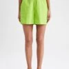 DeFacto PaperbagShortsGreen Donna Shorts DEZ21S0BZ-M11