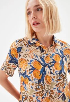 SunburstCamiciaPrinted Beige Donna Camicie E Bluse ADK21E02A-B11 -Vendite ESPRIT 270646e9c4b047fbbcd12edeac0e9a31