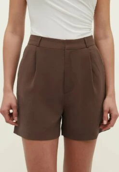Stradivarius Smart With Darts - Shorts - Brown