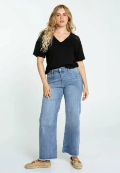 Ts Mc Col V Détail TransparenceT-Shirt Con StampaBlack Donna Camicie E Bluse C5E21D0DN-Q11 -Vendite ESPRIT 35a698aac83d4da5ae24163bd44557e7