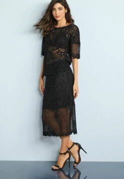 Next Crochet Short Sleeve Knit TopT-Shirt Con StampaBlack Donna T-shirt E Top NX321I1HO-Q11 8 Next Crochet Short Sleeve Knit TopT-Shirt Con StampaBlack Donna T-shirt E Top NX321I1HO-Q11 -Vendite ESPRIT 3a72549787ba48d4aae891a0d90fefdb