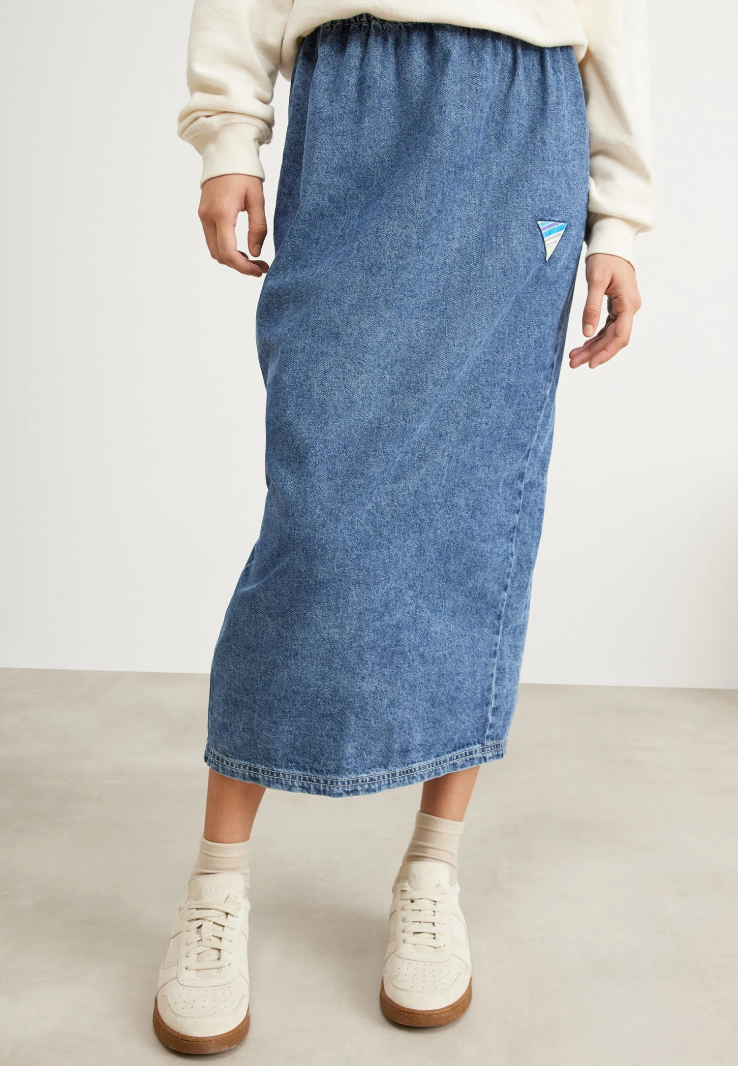 American Vintage Gonna Di JeansStone Donna Gonne AM221B01D-K11 1 American Vintage Gonna Di JeansStone Donna Gonne AM221B01D-K11