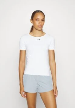 Under Armour Train SeamlessT-Shirt SportWhite/Black Donna T-shirt E Top UN241D0OB-A11