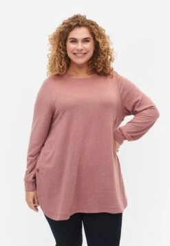 Zizzi With ButtonsCamicettaOld Rose Melange Donna Camicie E Bluse Z1721D12S-G11
