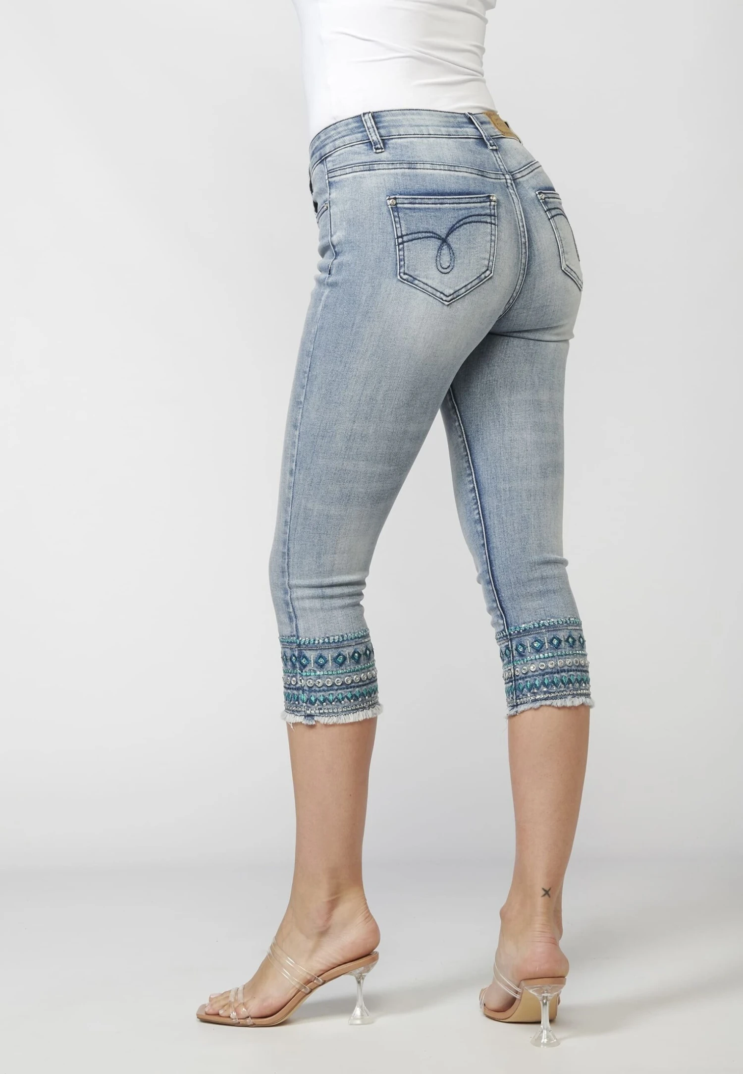 Koroshi PirataShorts Di JeansAzul Donna Shorts KOL21S00T-K11 5 Koroshi PirataShorts Di JeansAzul Donna Shorts KOL21S00T-K11 - immagine 5