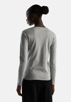 Long Sleeve Pure Maglietta A Manica LungaGrey Donna T-shirt E Top 4BE21D0DJ-C11 -Vendite ESPRIT 47d8c1c78ae74ebc8d73aaae8a2ab582