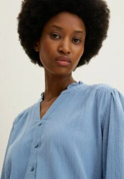 Tom Tailor With Frill EdgeCamicettaStormy Sea Blue Donna Camicie E Bluse TO221E10Z-K11 10 Tom Tailor With Frill EdgeCamicettaStormy Sea Blue Donna Camicie E Bluse TO221E10Z-K11 -Vendite ESPRIT 48042f336b1546f8a165ad4a8b0c412a