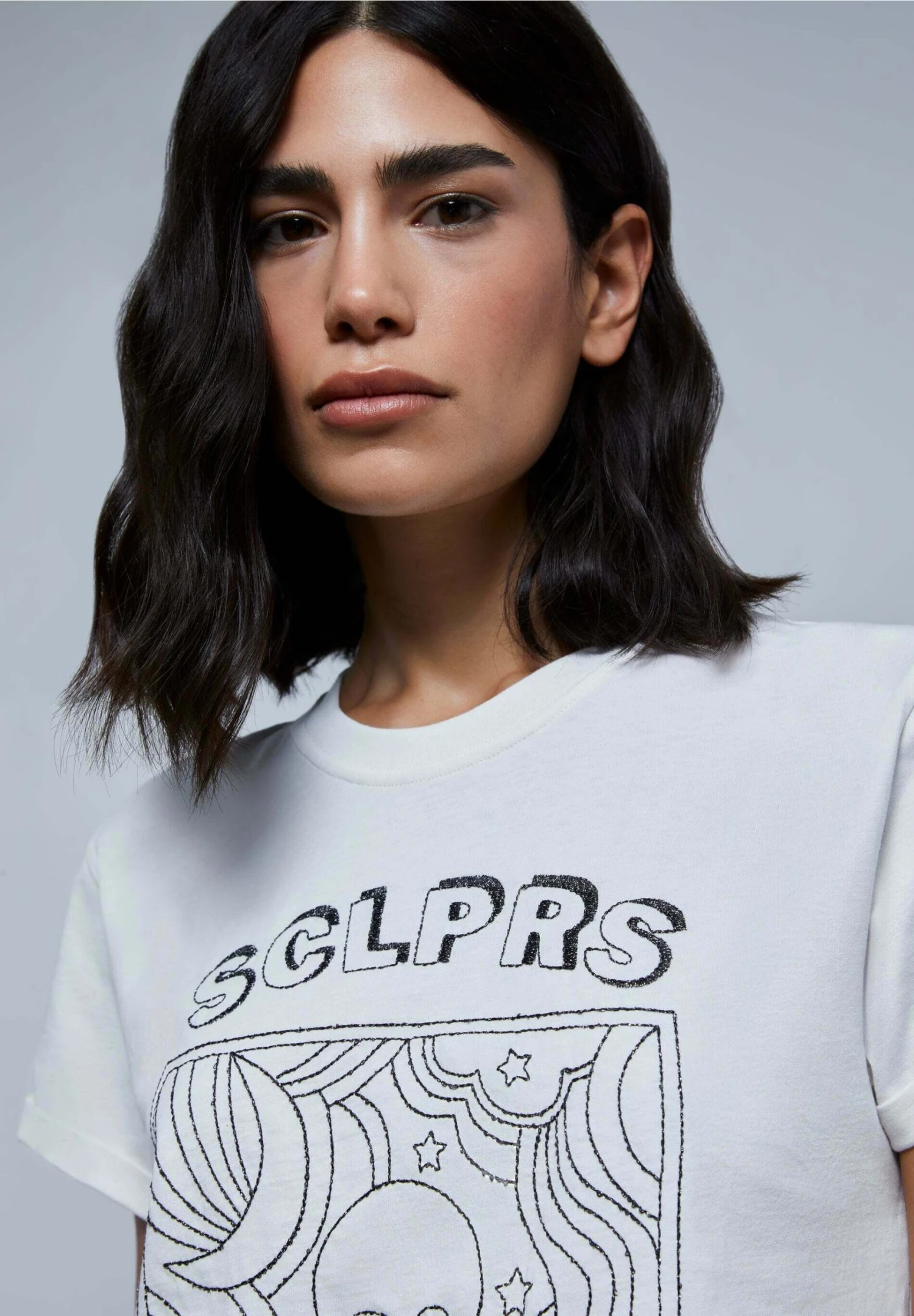 Scalpers Chain Skull TeeT-Shirt Con StampaWhite Donna T-shirt E Top SCF21D06I-A11 4 Scalpers Chain Skull TeeT-Shirt Con StampaWhite Donna T-shirt E Top SCF21D06I-A11 - immagine 4