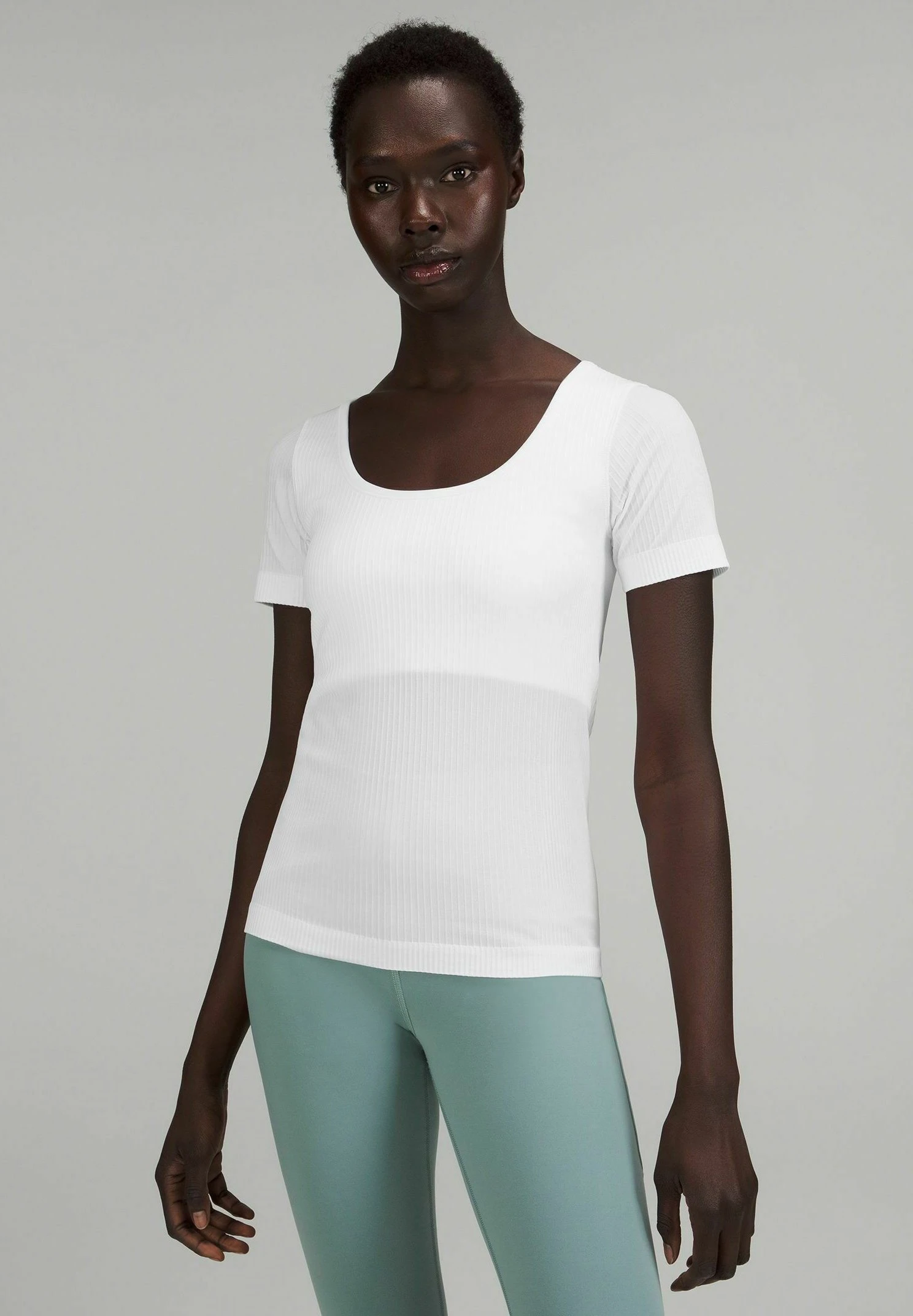 Lululemon Ebb To Street Short SleeveT-Shirt BasicWhite Donna T-shirt E Top LLS21D001-A11 1 Lululemon Ebb To Street Short SleeveT-Shirt BasicWhite Donna T-shirt E Top LLS21D001-A11