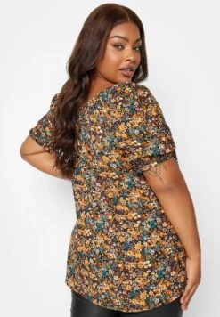 Floral Print Puff Sleeve Gypsy CamicettaBurnt Orange Donna Camicie E Bluse YOD21D0VZ-H11 9 Floral Print Puff Sleeve Gypsy CamicettaBurnt Orange Donna Camicie E Bluse YOD21D0VZ-H11 -Vendite ESPRIT 511c8f29bdd04dd58d9161e78a27f91e