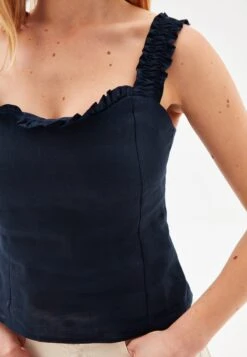 Crop- Camicetta - Navy Blue -Vendite ESPRIT 533bf0f76a2740bc9841ef4fa012f4c4