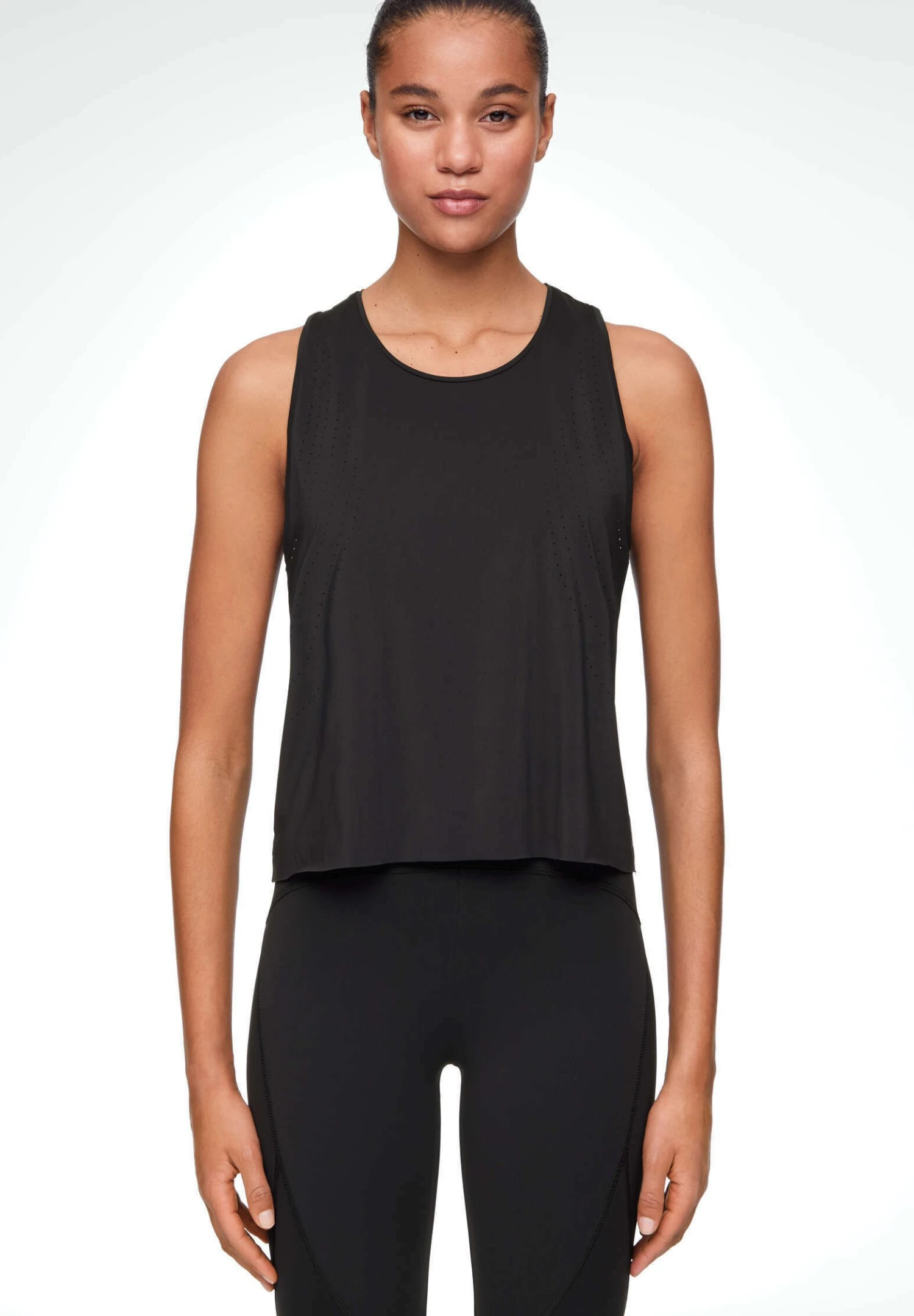 Oysho Microperforated Technical SleevelessTopBlack Donna T-shirt E Top OY121D072-Q11 1 Oysho Microperforated Technical SleevelessTopBlack Donna T-shirt E Top OY121D072-Q11