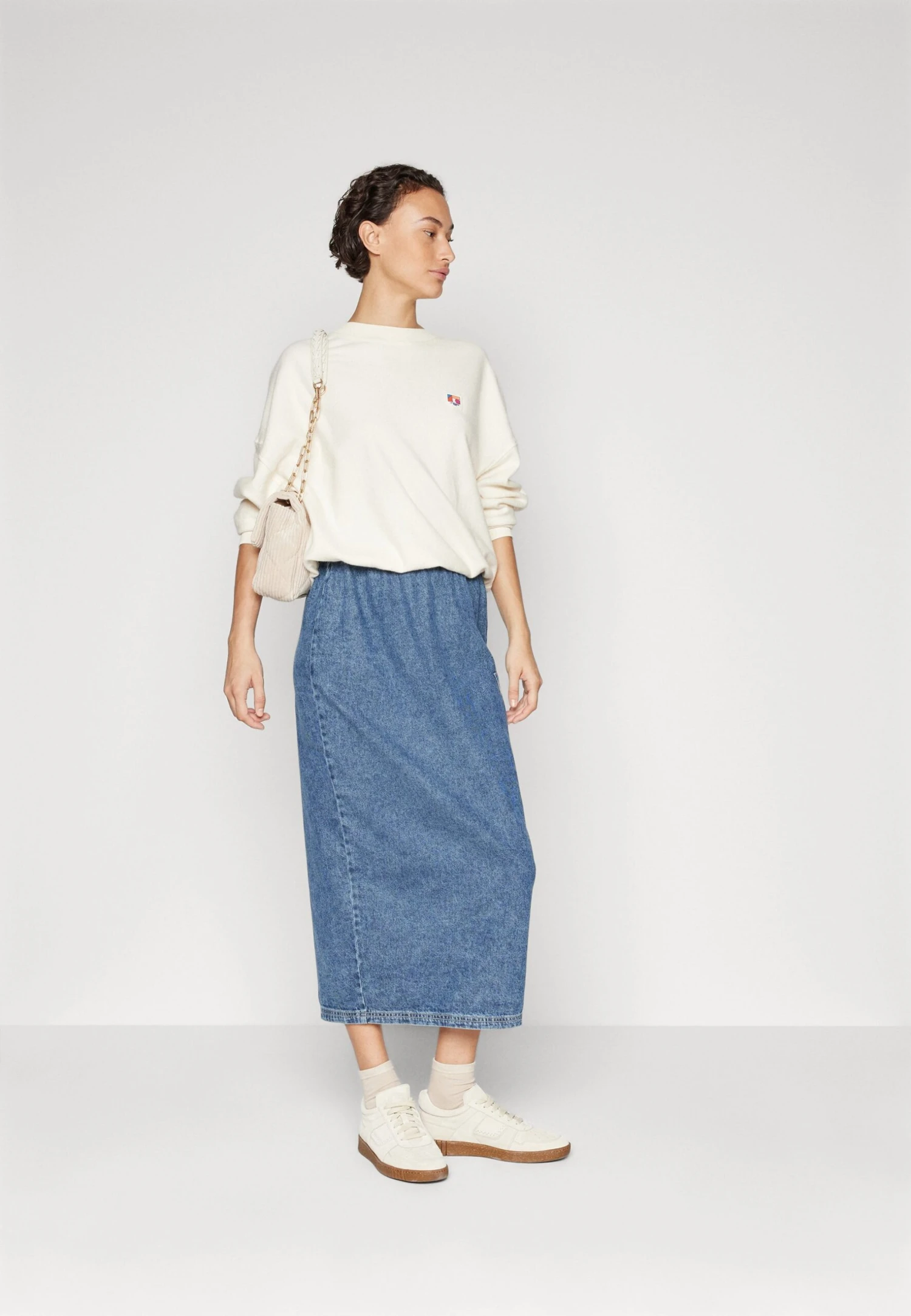 American Vintage Gonna Di JeansStone Donna Gonne AM221B01D-K11 5 American Vintage Gonna Di JeansStone Donna Gonne AM221B01D-K11 - immagine 5