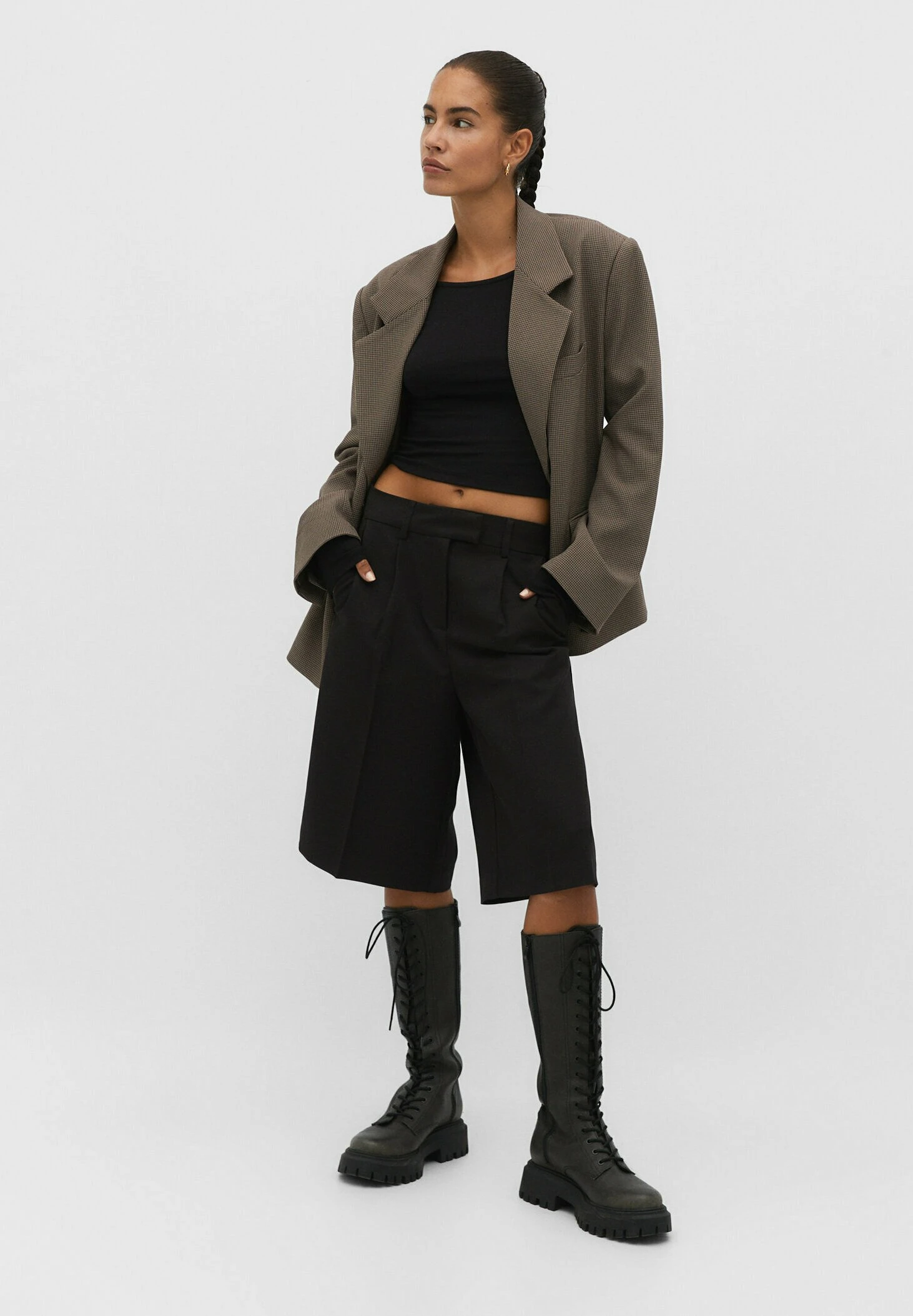 Stradivarius Boat NeckMaglietta A Manica LungaBlack Donna T-shirt E Top STH21D1Q5-Q11 2 Stradivarius Boat NeckMaglietta A Manica LungaBlack Donna T-shirt E Top STH21D1Q5-Q11 - immagine 2