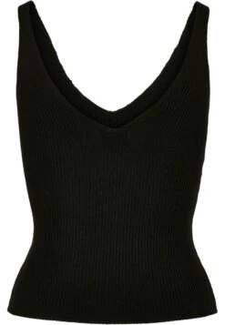 URBAN CLASSICS Ladies Rib Knit Top - Top - Black -Vendite ESPRIT 5f26af452d5c44018cddb60c15d0f1cd