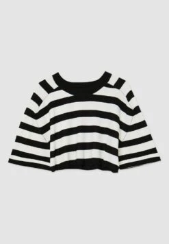 Crop A Righe - T-Shirt Con Stampa - Variante -Vendite ESPRIT 6033bf310be84551bc764fb052923bb8