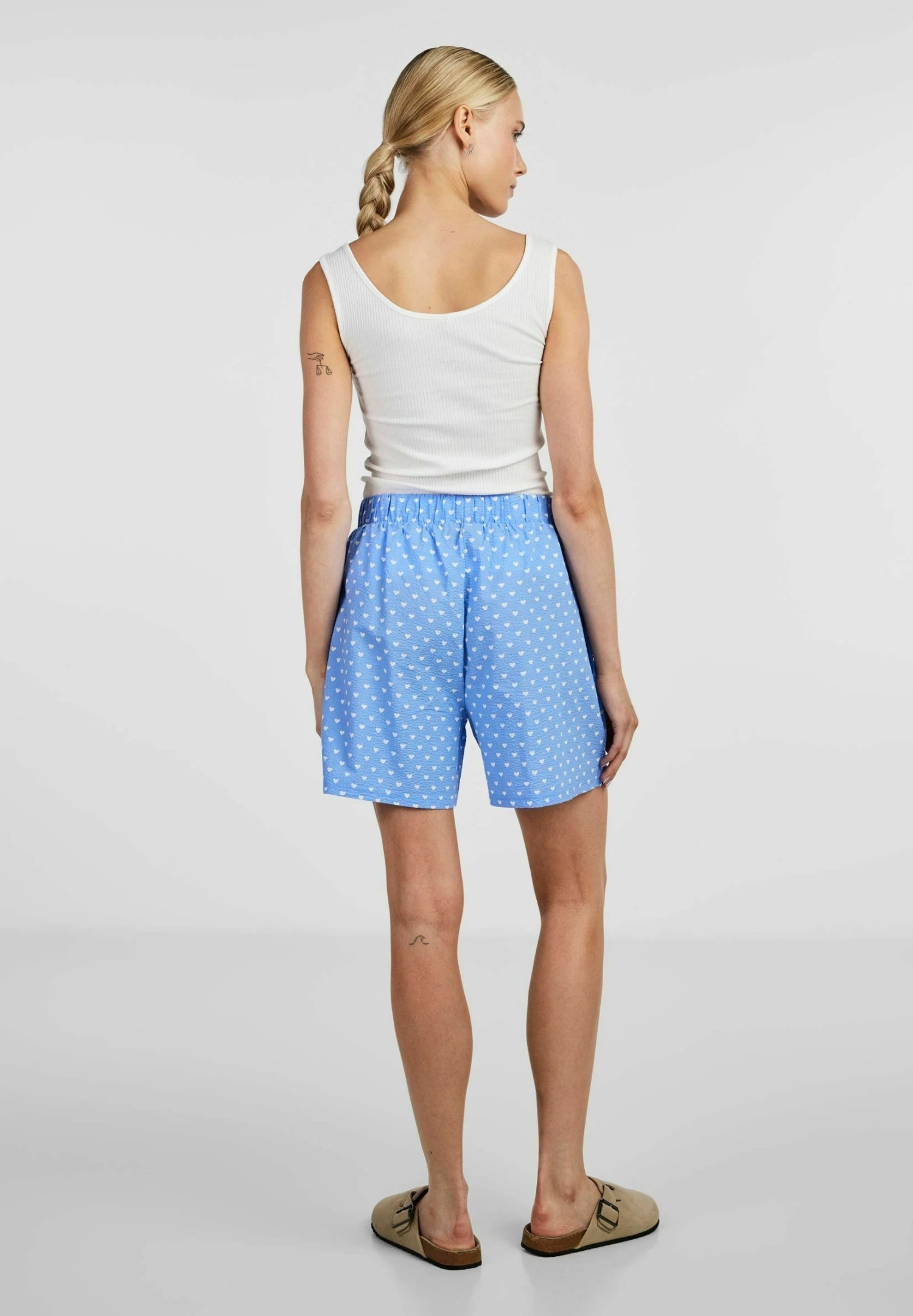 Pieces Heart - Shorts - Cornflower Blue 3 Pieces Heart - Shorts - Cornflower Blue - immagine 3