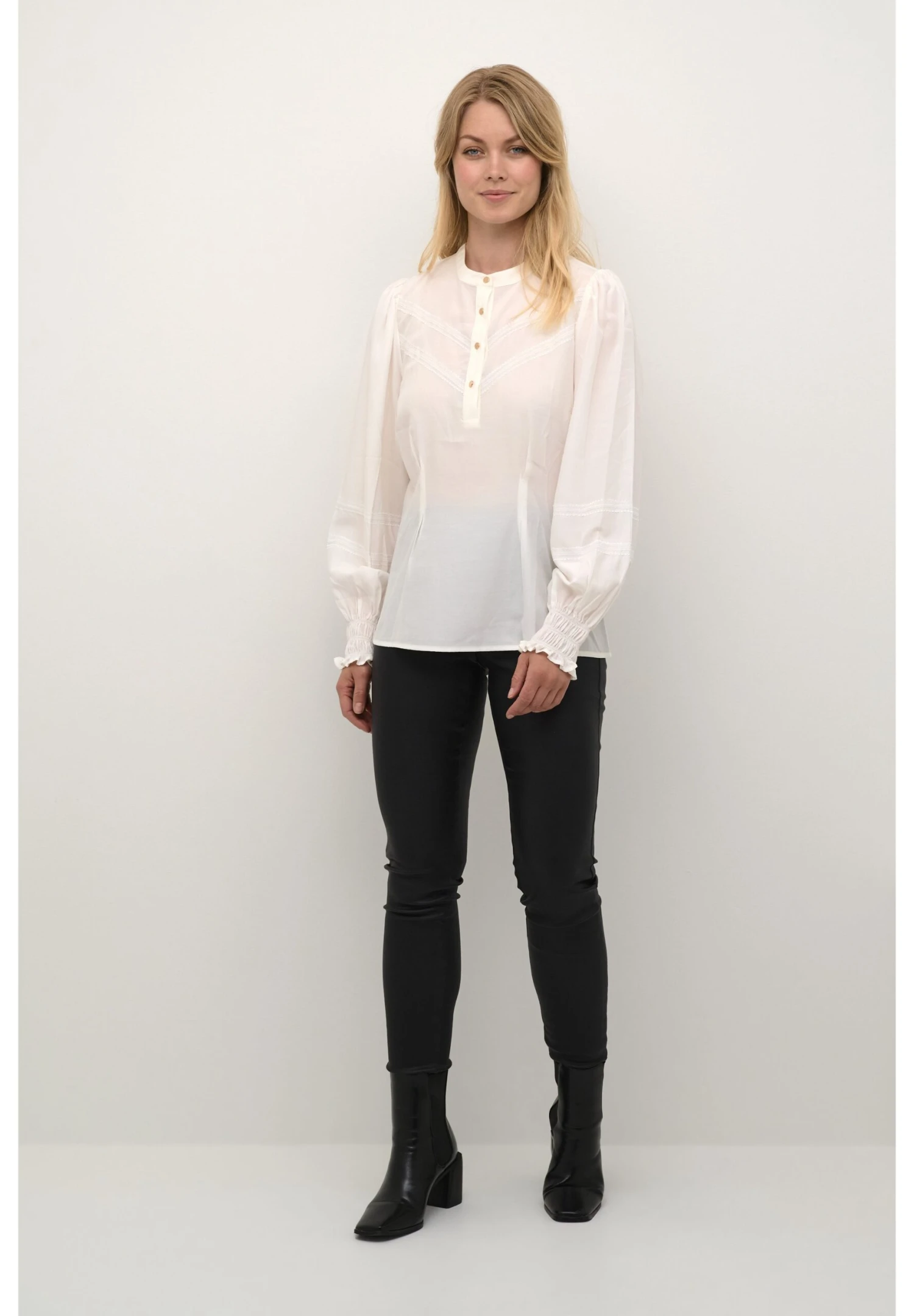 Culture Asmine CamicettaSpring Gardenia Donna Camicie E Bluse CU221E0J0-A11 4 Culture Asmine CamicettaSpring Gardenia Donna Camicie E Bluse CU221E0J0-A11 - immagine 4