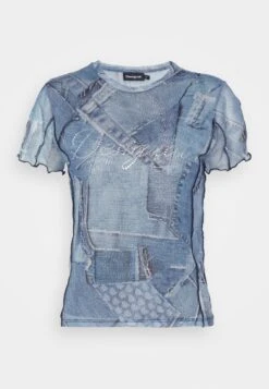Desigual StrassT-Shirt Con StampaDenim Raw Donna T-shirt E Top DE121D10I-K11 -Vendite ESPRIT 65d2f4f5c2a748e7a8b2819fb639923d