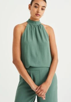 WE FASHION Halter - Camicetta - Green