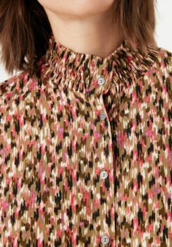 Garcia With Print - Camicia - Golden Brown -Vendite ESPRIT 6a9aef7d93df42e9a2e302681aa9c74e