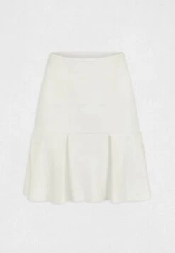 MORGAN Vita Alta Con Volant - Gonna A Campana - Bianco -Vendite ESPRIT 6d018f48ae564e0e83ac084cf7ef4c5a