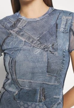 Desigual StrassT-Shirt Con StampaDenim Raw Donna T-shirt E Top DE121D10I-K11 -Vendite ESPRIT 6f7438c41e724b9e83123b729ef3df88