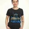 Star Wars: Mandalorian Grogu Mandomon ExperimentT-Shirt Con StampaBlack Donna T-shirt E Top H3A21D3LN-Q11