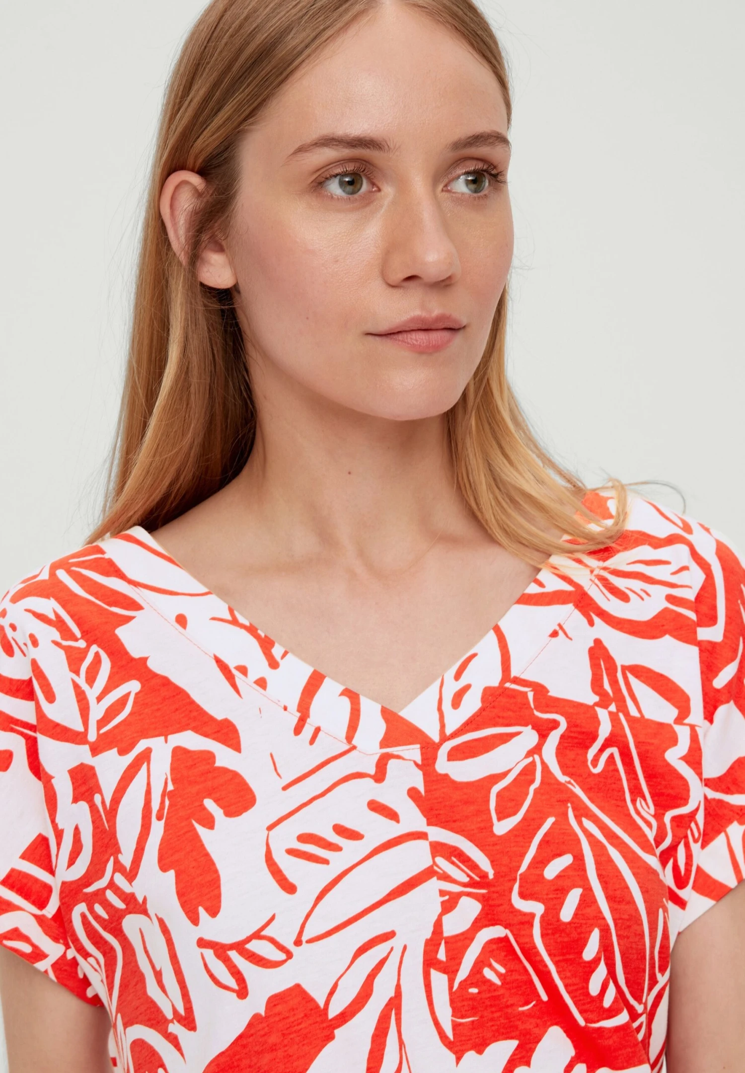 S.Oliver Mit RückendetailT-Shirt BasicHellorange Donna T-shirt E Top SO221E27W-H11 3 S.Oliver Mit RückendetailT-Shirt BasicHellorange Donna T-shirt E Top SO221E27W-H11 - immagine 3