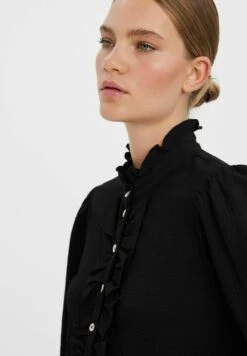Vero Moda Gerüschtes - Camicia - Black 8 Vero Moda Gerüschtes - Camicia - Black -Vendite ESPRIT 78bc57eb1adb4aa598d6fab645ff5764