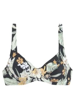 Sunseeker Bikini Pezzo SopraSchwarz Bedruckt Donna Moda Mare SN581J029-T11