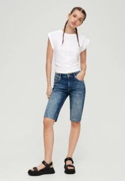 QS By S.Oliver Shorts Di JeansOzeanblau Donna Shorts QS121S062-K12
