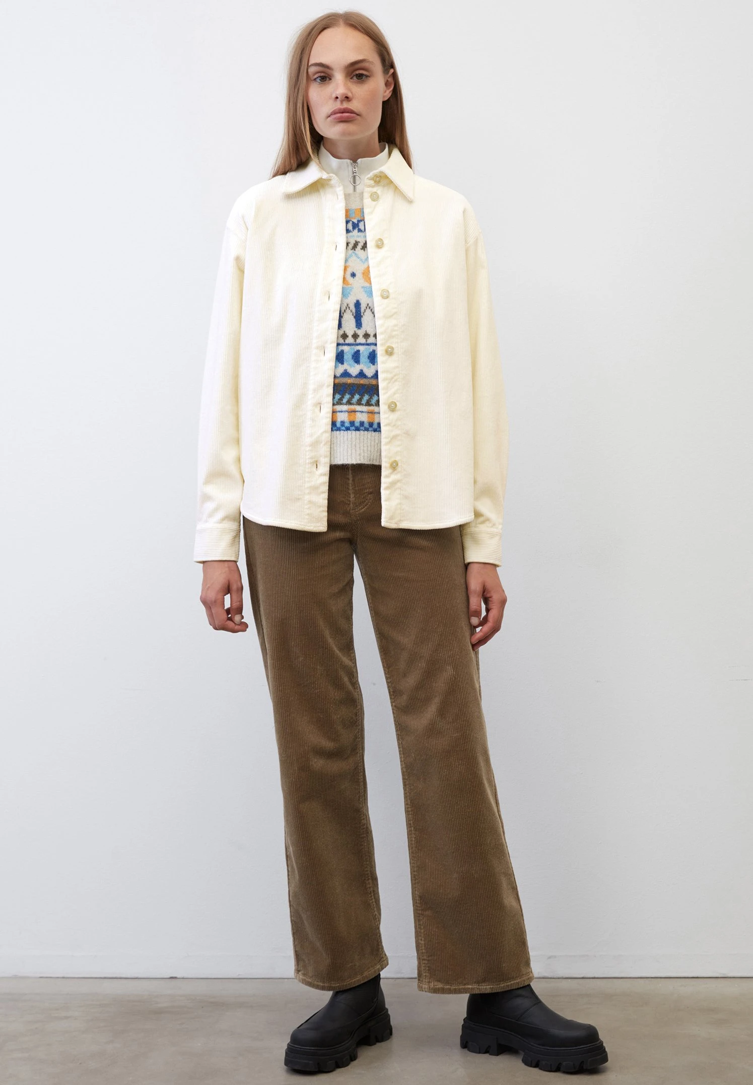 Marc O'Polo DENIM Blouse LongsleeveCamiciaPistachio Shell Donna Camicie E Bluse OP521E08C-A11 2 Marc O'Polo DENIM Blouse LongsleeveCamiciaPistachio Shell Donna Camicie E Bluse OP521E08C-A11 - immagine 2