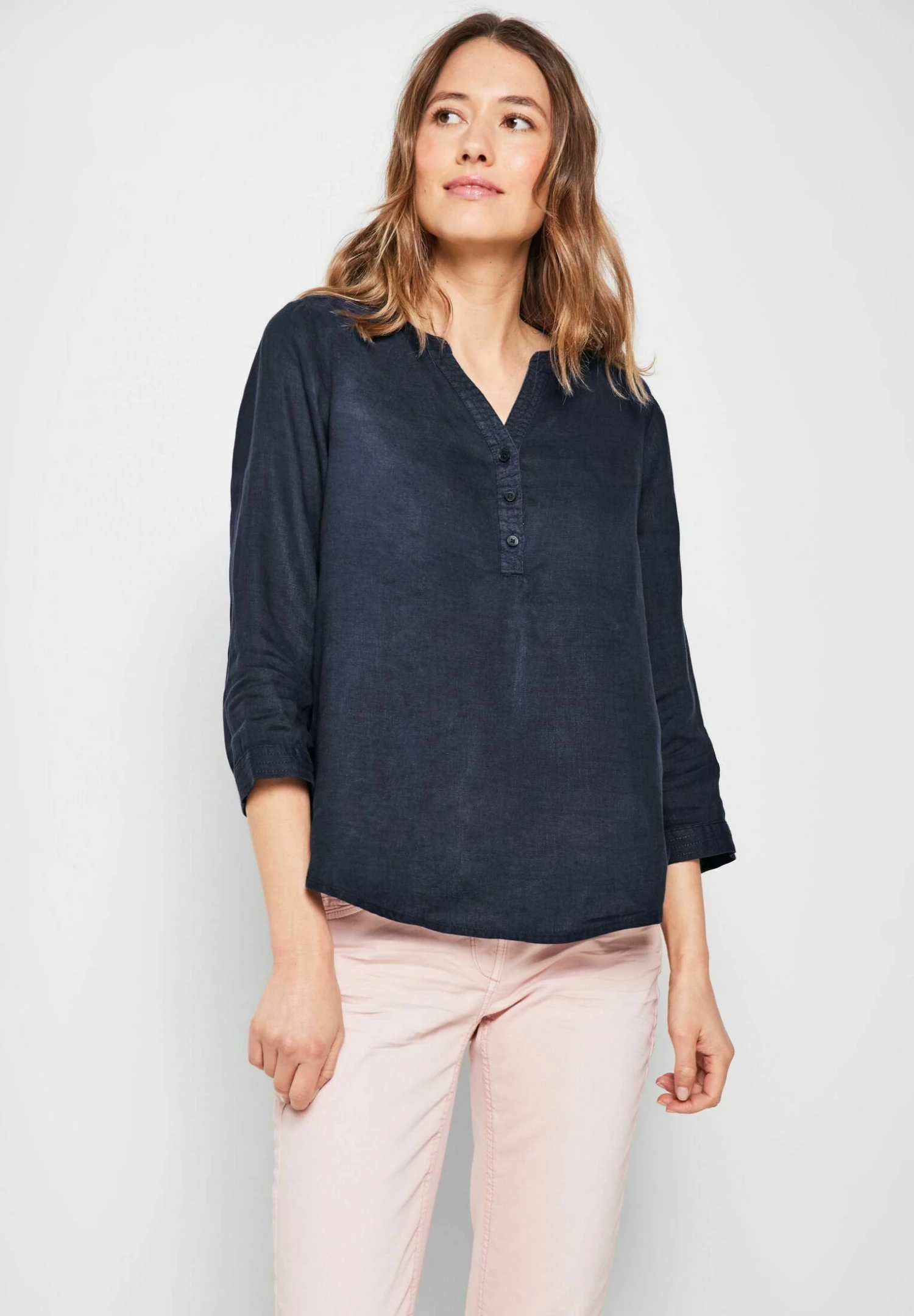 Cecil In Unifarbe - Camicetta - Blau 1 Cecil In Unifarbe - Camicetta - Blau