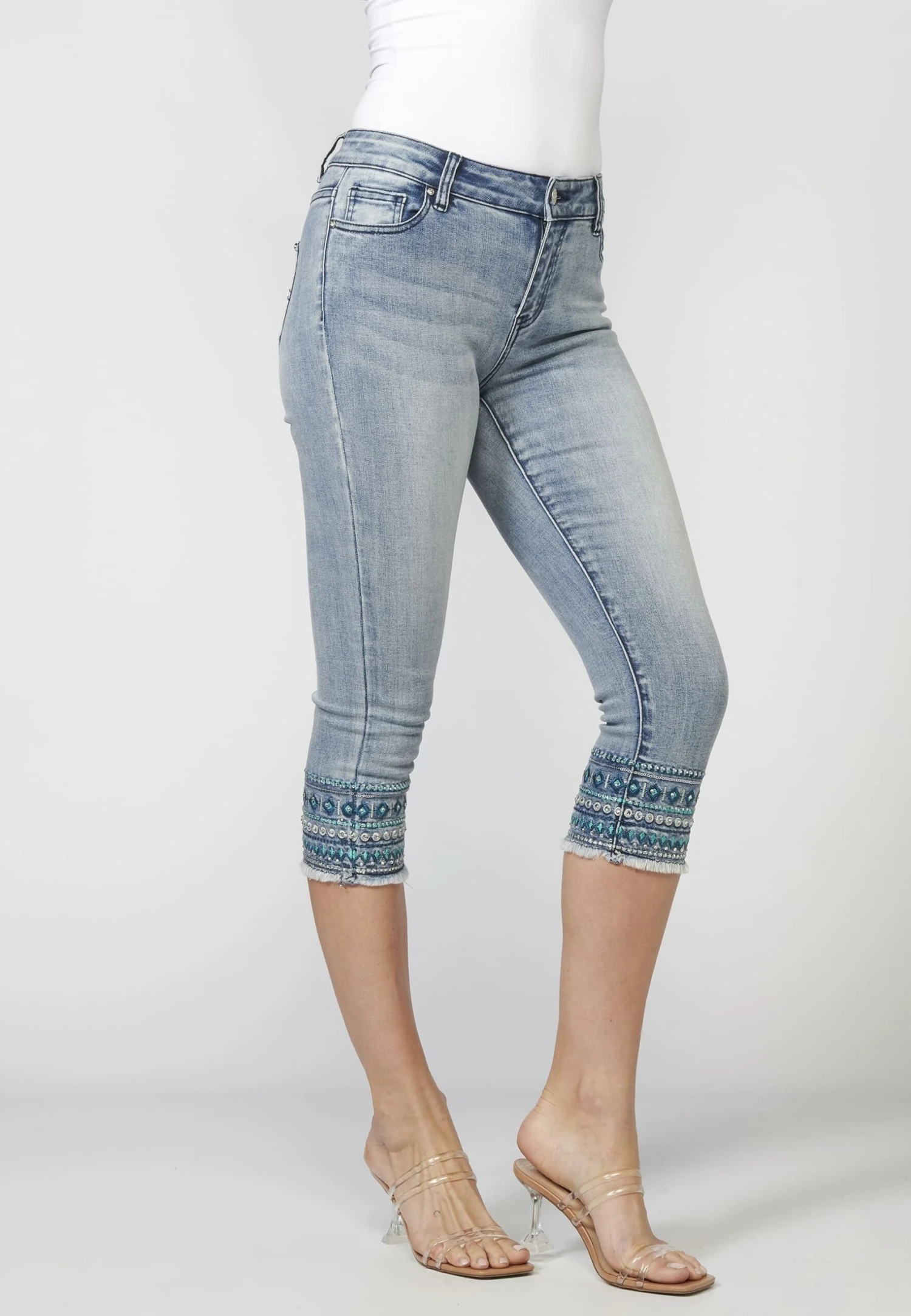 Koroshi PirataShorts Di JeansAzul Donna Shorts KOL21S00T-K11 4 Koroshi PirataShorts Di JeansAzul Donna Shorts KOL21S00T-K11 - immagine 4