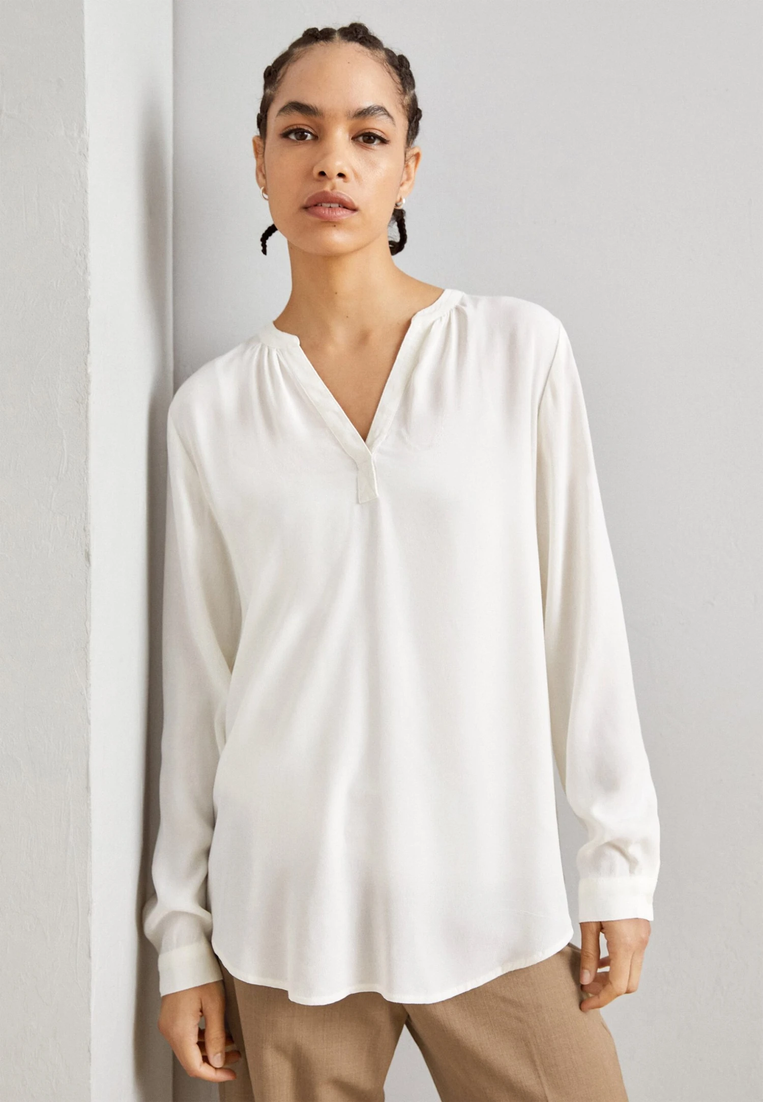 ESPRIT BlouseCamicettaOff White Donna Camicie E Bluse ES121E1SN-A11 1 ESPRIT BlouseCamicettaOff White Donna Camicie E Bluse ES121E1SN-A11