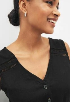 Next Button Through P- Camicetta - Black -Vendite ESPRIT 8d46edcfe2ad452db13b14c3e7fe74be