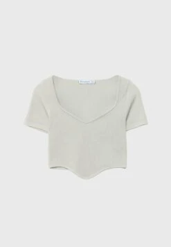 Stradivarius SeamlessT-Shirt BasicStone Donna T-shirt E Top STH21D1IZ-C11 -Vendite ESPRIT 8f15f7aafd274564a590e3afdb6fc1be